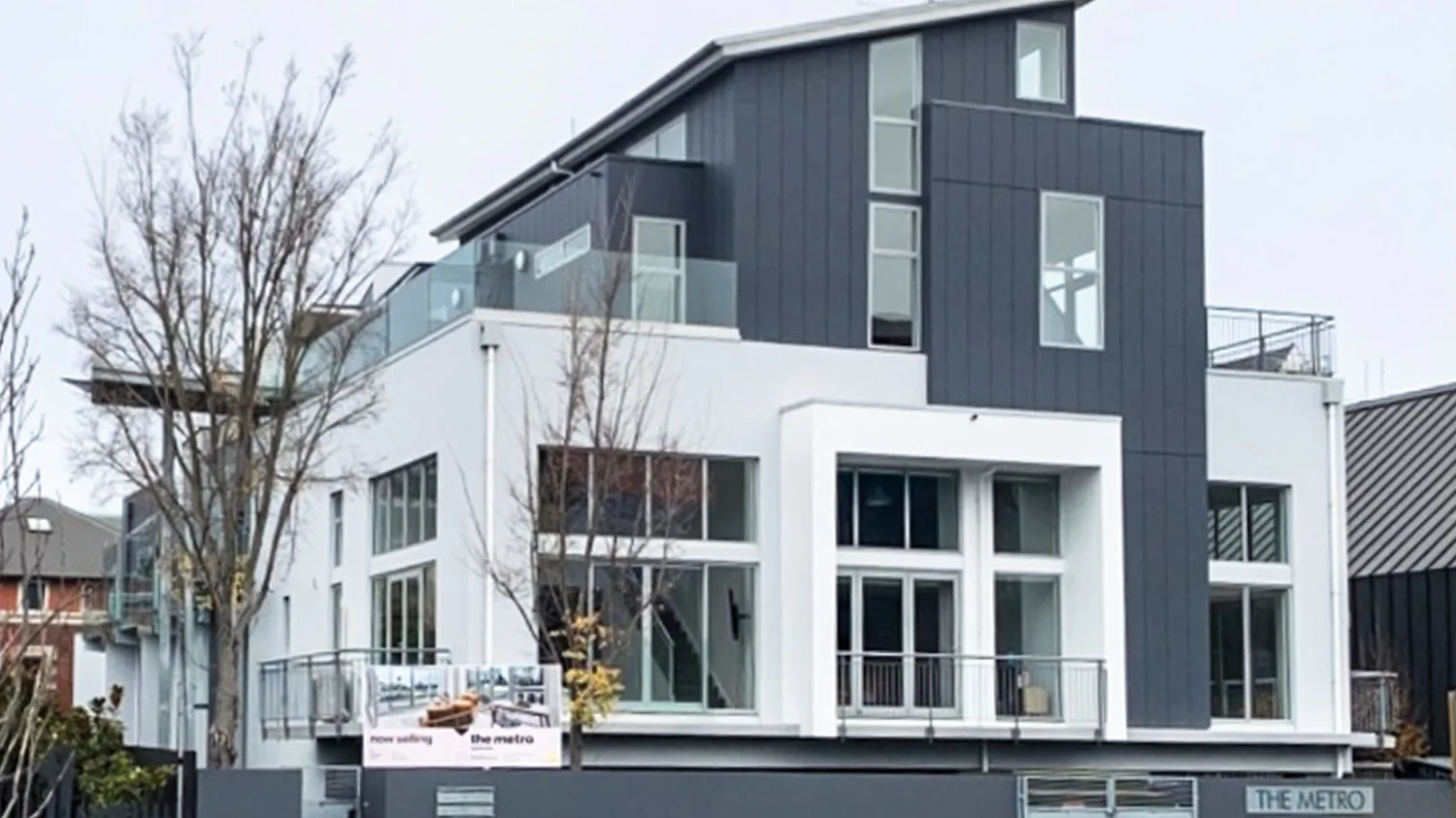 Repainted exterior of a Christchurch home