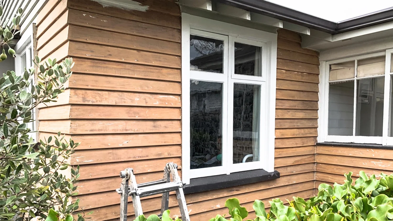 Home exterior before painting in Canterbury