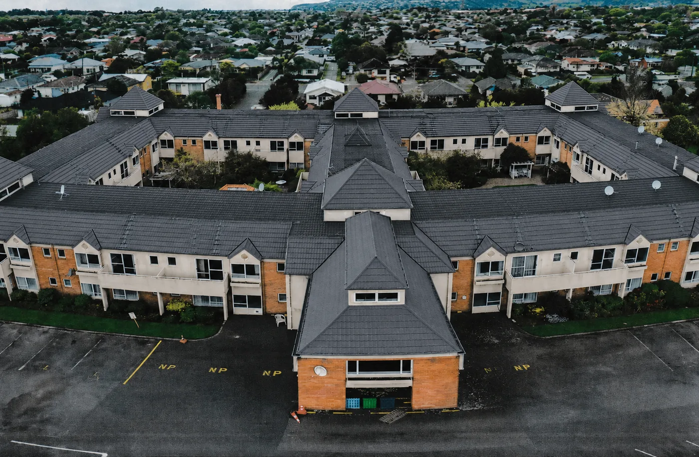 Roof after painting in Canterbury